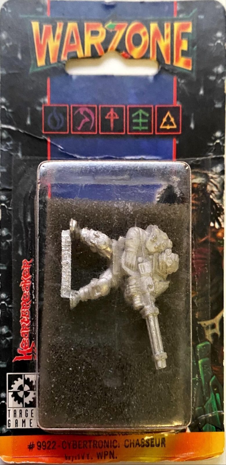 Warzone Cybertronic Chasseur W/HVY WPN Ref 9922