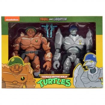 Traag & Granitor Pack 2 Scale Action Figure TMNT Cartoon