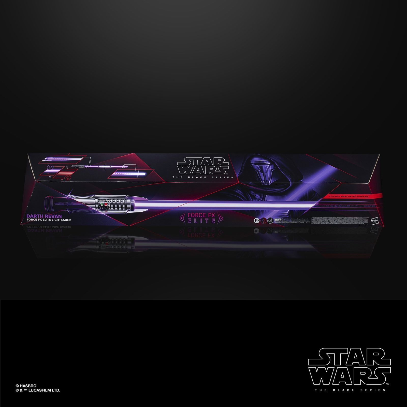 Darth Revan Force FX Elite Lightsaber Star Wars The Black Series