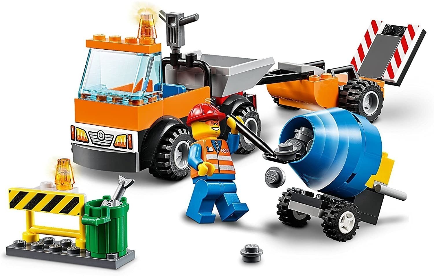 Lego Juniors 10750 Camión de Obra en Carretera