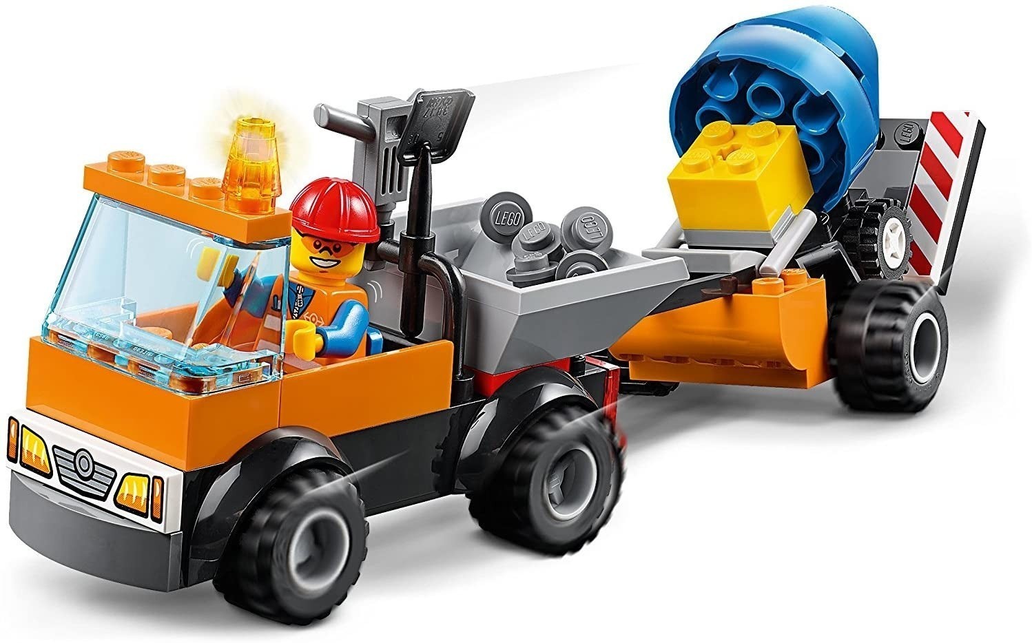 Lego Juniors 10750 Camión de Obra en Carretera