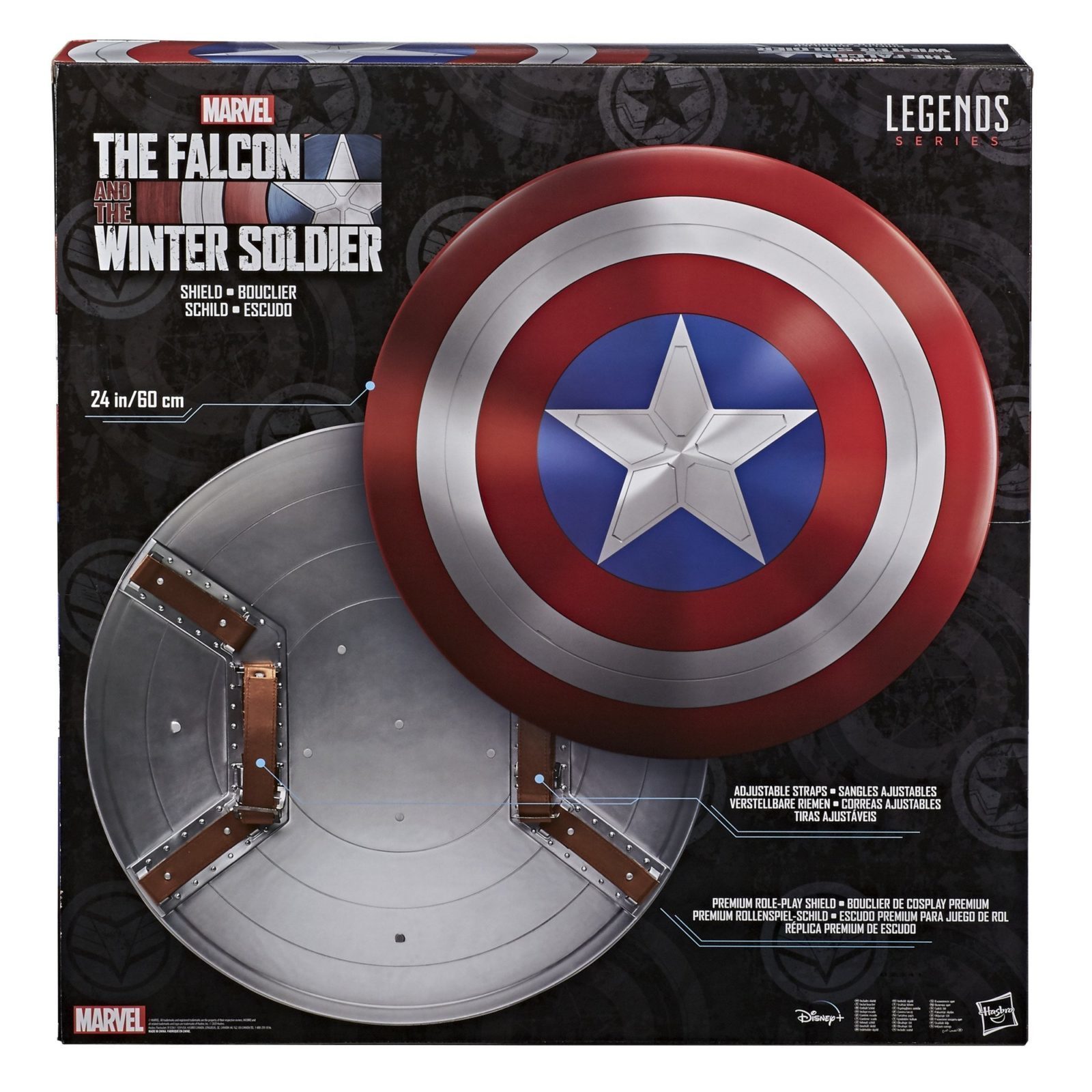 Marvel Legends Falcon and Winter Soldier Captain America Role Play Shield