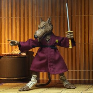 Splinter & Baxter Stockman Pack 2 Scale Action Figure TMNT Cartoon