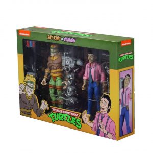 Rat King & Vernon Pack 2 Scale Action Figure TMNT Cartoon