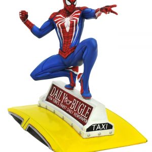Spider-Man En Taxi Diorama PVC Marvel Video Game Gallery