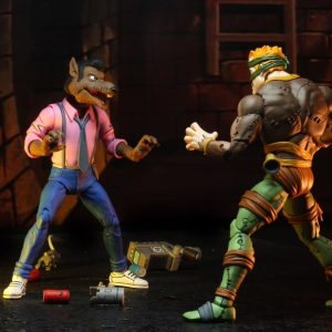 Rat King & Vernon Pack 2 Scale Action Figure TMNT Cartoon