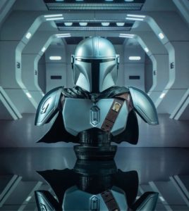 Star Wars The Mandalorian The Mandalorian Beskar Armor Legends in 3-Dimensions Bust Escala 1/2