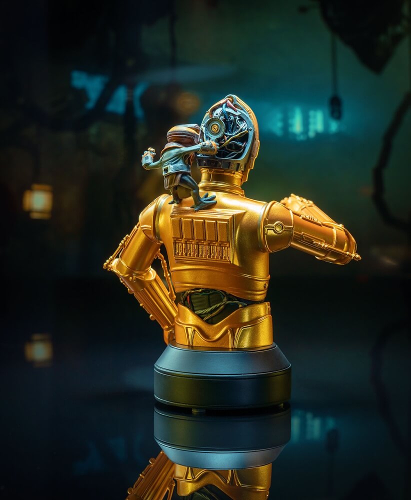 Star Wars The Rise of Skywalker C-3PO & Babu Frik Mini Bust Scale 1/6
