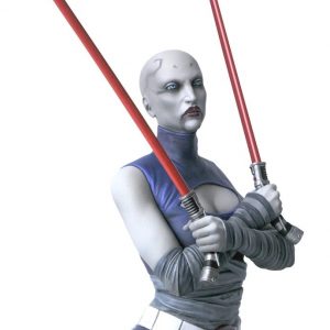 Star Wars The Clone Wars Asajj Ventress Mini Bust Scala 1/6