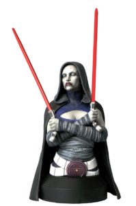 Star Wars The Clone Wars Asajj Ventress Mini Bust Scala 1/6