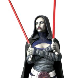 Star Wars The Clone Wars Asajj Ventress Mini Bust Scala 1/6