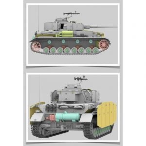 RFM Pz.Kpfw.IV Ausf.H Sd.Kfz.161/1 Early Production Ref 5046 Escala 1:35