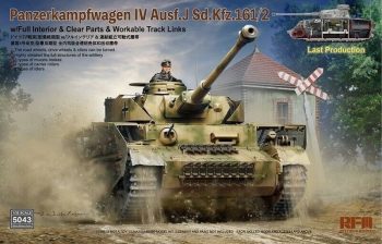 RFM Pz.Kpfw.IV Ausf. J Last Production with Full Interior & Clear Parts & Workable Track Link