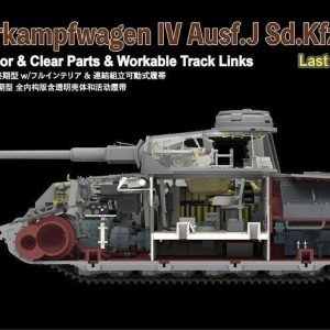 RFM Pz.Kpfw.IV Ausf. J Last Production with Full Interior & Clear Parts & Workable Track Link