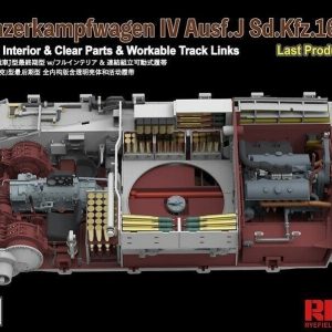 RFM Pz.Kpfw.IV Ausf. J Last Production with Full Interior & Clear Parts & Workable Track Link