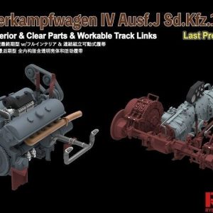RFM Pz.Kpfw.IV Ausf. J Last Production with Full Interior & Clear Parts & Workable Track Link