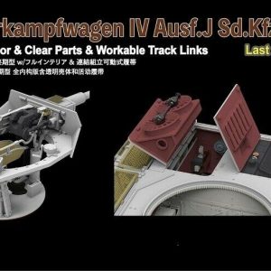 RFM Pz.Kpfw.IV Ausf. J Last Production with Full Interior & Clear Parts & Workable Track Link