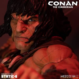 Conan The Cimmerian Mezco´s Static Six Premium