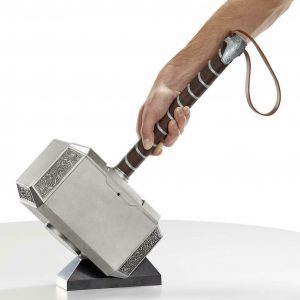 Marvel Legends Series Replica Mjolnir Thor Electronic Hammer