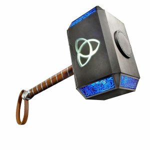 Marvel Legends Series Replica Mjolnir Thor Electronic Hammer