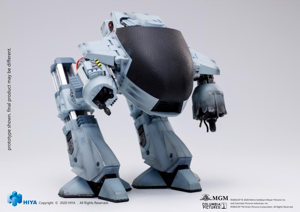 Robocop ED-209 Battle Damaged 1/18 Scale Previews Exclusive