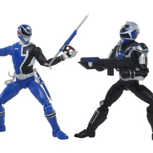 Power Rangers Lightning Collection S.P.D. B-Squad Blue Ranger Versus A-Squad Blue Ranger