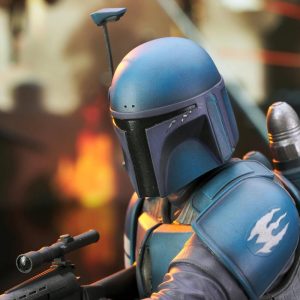 Star Wars The Mandalorian Death Watch Mini Bust 2021 Previews Exclusive Scale 1/6