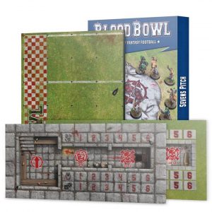 Blood Bowl Sevens Pitch Double-sided Pitch and Dugouts