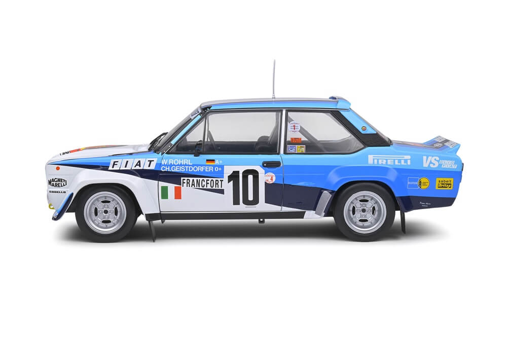 Solido Fiat 131 Abarth Rallye Monte Carlo 1980 #10 W.Rohrl