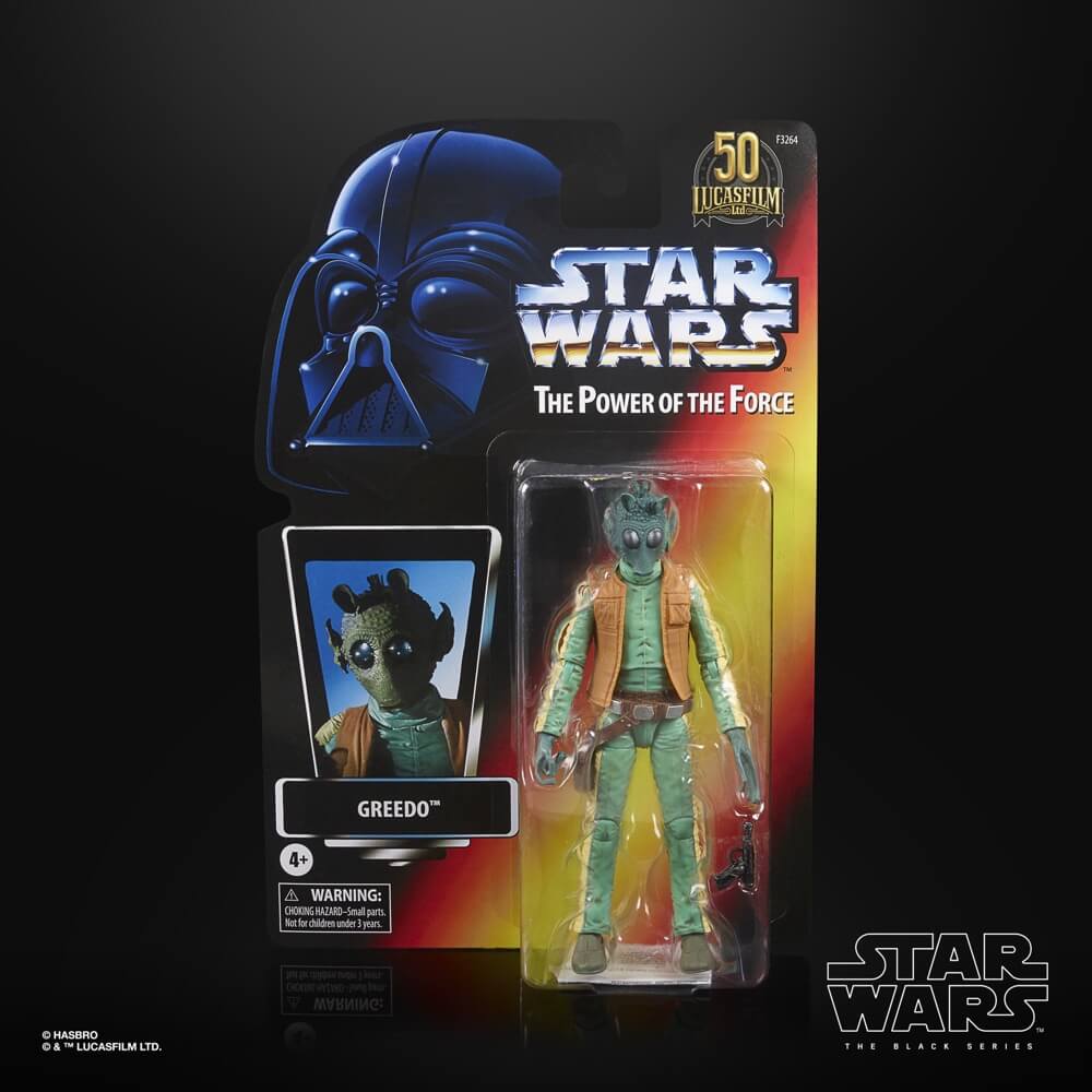 Star Wars The Black Series Greedo The Power Of The Force 50th LucasFilm