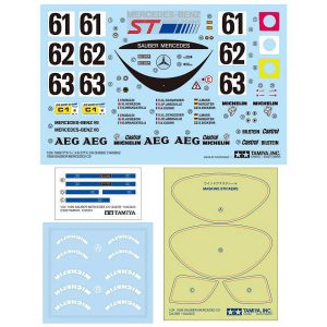 Tamiya 1989 Sauber-Mercedes C9 Ref 24359 Scale 1:24