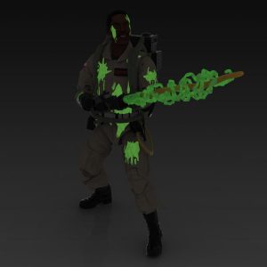 Winston Zeddemore Ghostbusters Plasma Series Glow-in-the-Dark