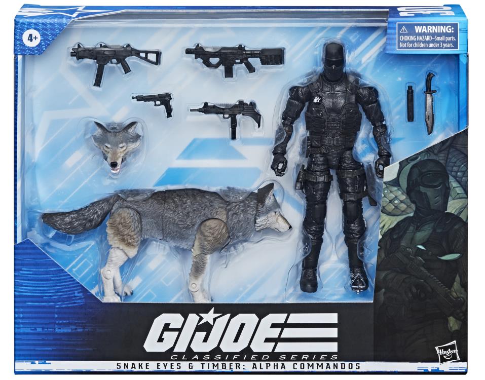G.I. Joe Classified Series Snake Eyes & Timber Alpha Commandos