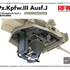 RFM Pz. Kpfw. III Ausf. J w/full interior Ref 5072
