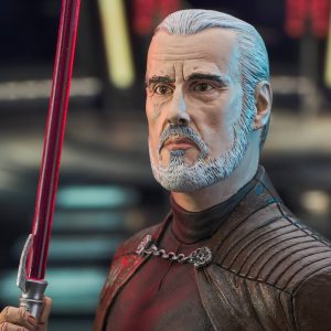 Star Wars Revenge of the Sith Count Dooku Mini Bust Escala 1/6