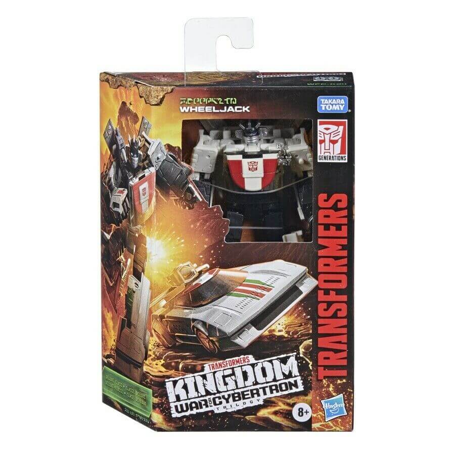 Transformers Generations War for Cybertron: Kingdom Deluxe WFC-K24 Wheeljack