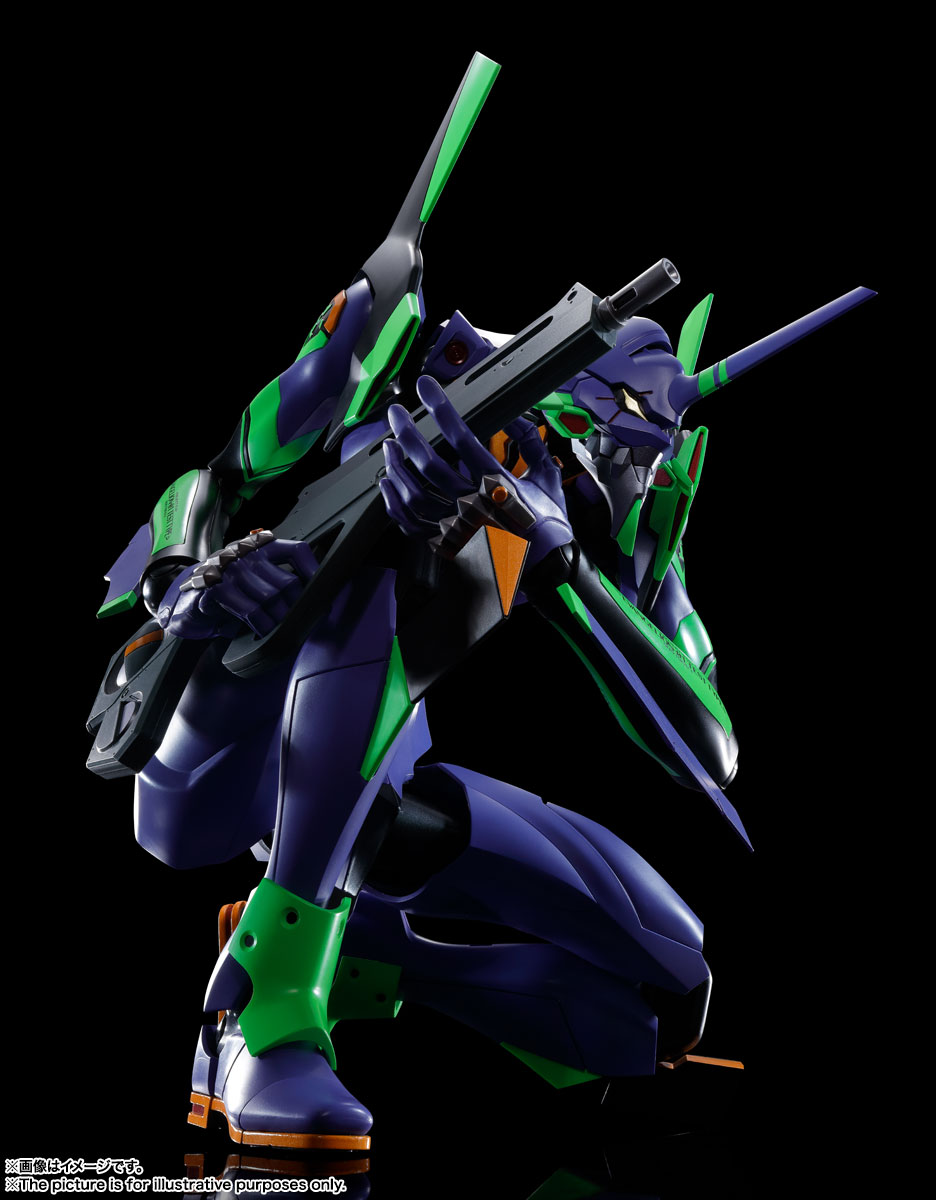 Evangelion 3.0+1.0 Renewal Color Evangelion Dynaction EVA Unit-01 Test Type + Spear of Cassius