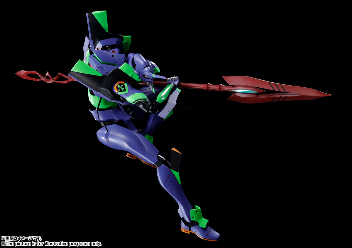 Evangelion 3.0+1.0 Renewal Color Evangelion Dynaction EVA Unit-01 Test Type + Spear of Cassius