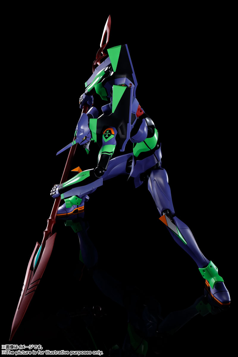Evangelion 3.0+1.0 Renewal Color Evangelion Dynaction EVA Unit-01 Test Type + Spear of Cassius