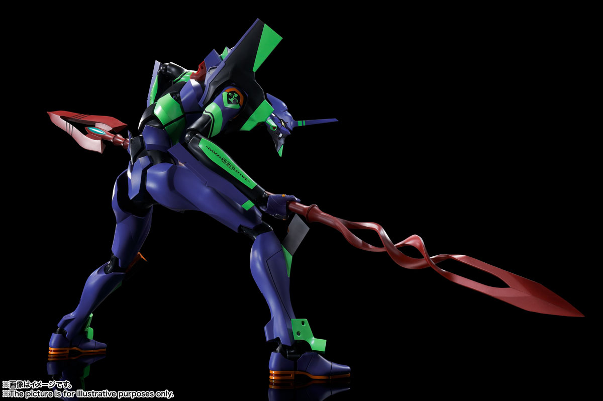 Evangelion 3.0+1.0 Renewal Color Evangelion Dynaction EVA Unit-01 Test Type + Spear of Cassius