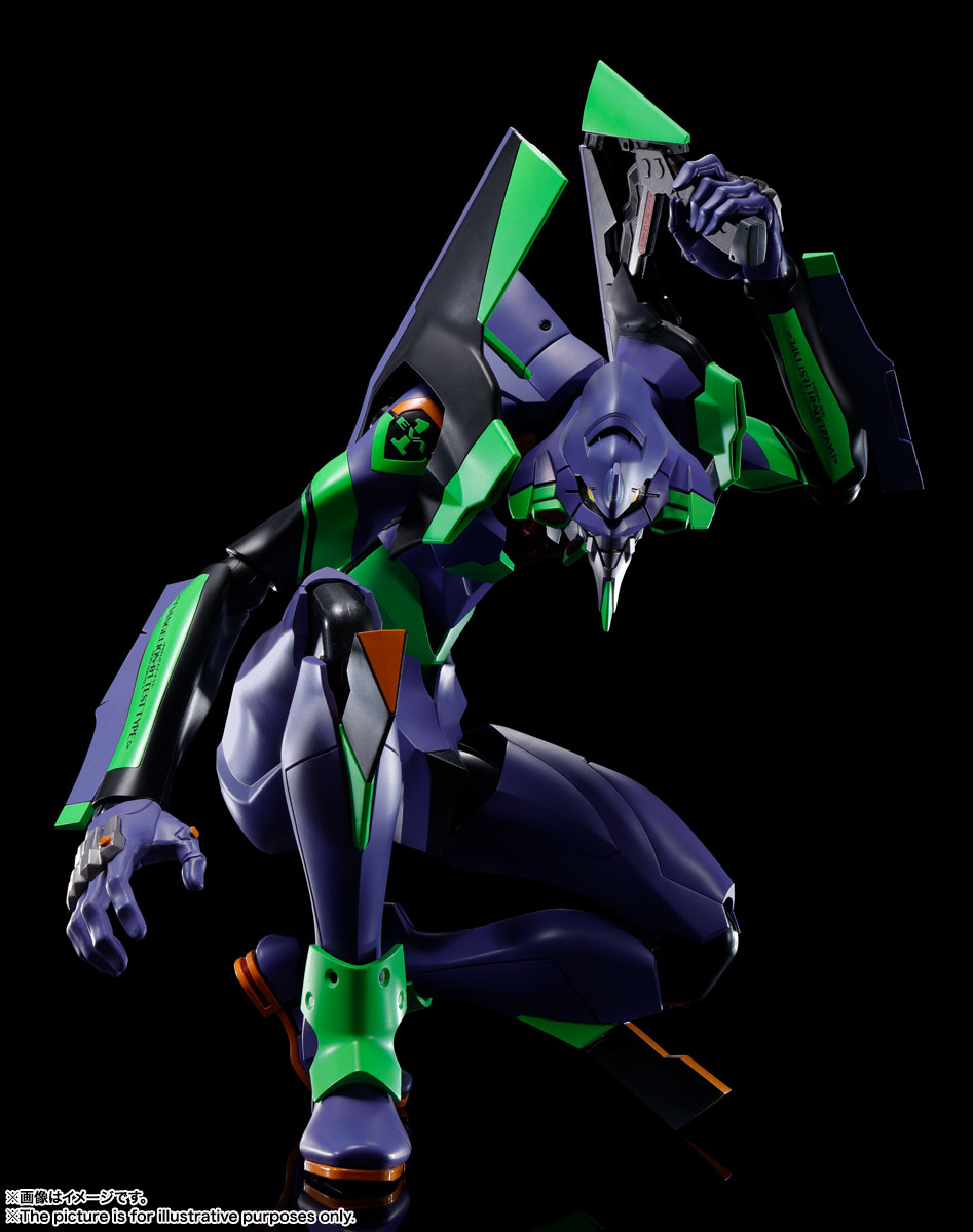 Evangelion 3.0+1.0 Renewal Color Evangelion Dynaction EVA Unit-01 Test Type + Spear of Cassius