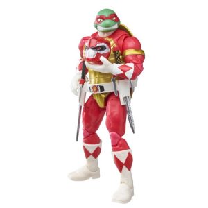 Power Rangers X Teenage Mutant Ninja Turtles Lightning Collection Morphed Raphael and Foot Soldier Tommy