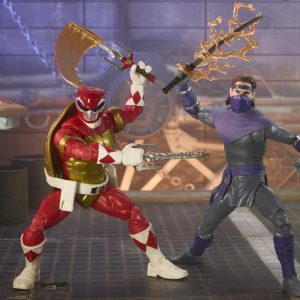 Power Rangers X Teenage Mutant Ninja Turtles Lightning Collection Morphed Raphael and Foot Soldier Tommy