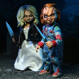 Chucky and Tiffany Clothed Figure Set Bride of Chucky