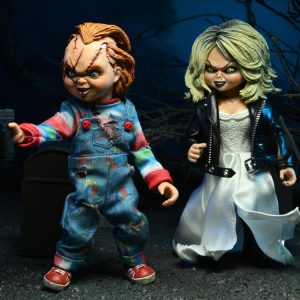 Chucky and Tiffany Clothed Figure Set Bride of Chucky