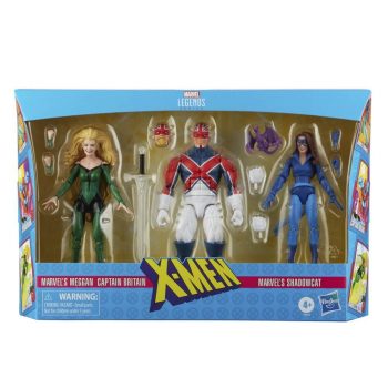 Excalibur Multipack Megan Captain Britain Shadowcat Marvel Legends Series
