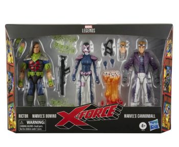 Domino, Rictor, Cannonball X-Force Multipack Marvel Legends Series