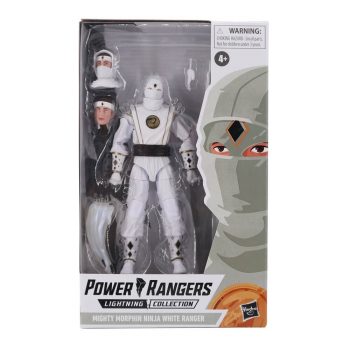 Power Rangers Lightning Collection Monsters Mighty Morphin Ninja White Ranger