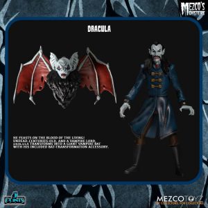 Mezco’s Monsters Tower of Fear 5 Points Deluxe Boxed Set