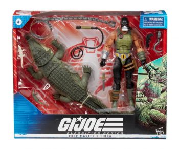 Croc Master & Fiona Action G.I. Joe Classified Series Action Figure